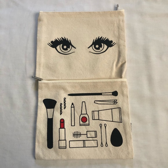 Eyelashes/makeup essentials cosmetic bags - Picture 2 of 3